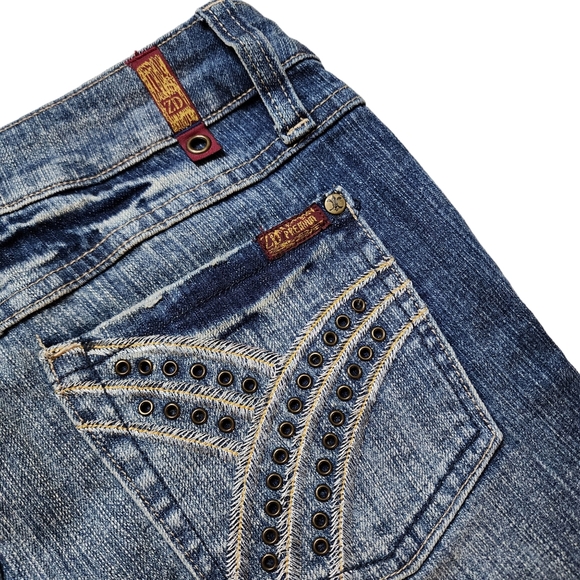 Zanadi Bootcut Jeans Sz Junior 7 - Picture 6 of 7